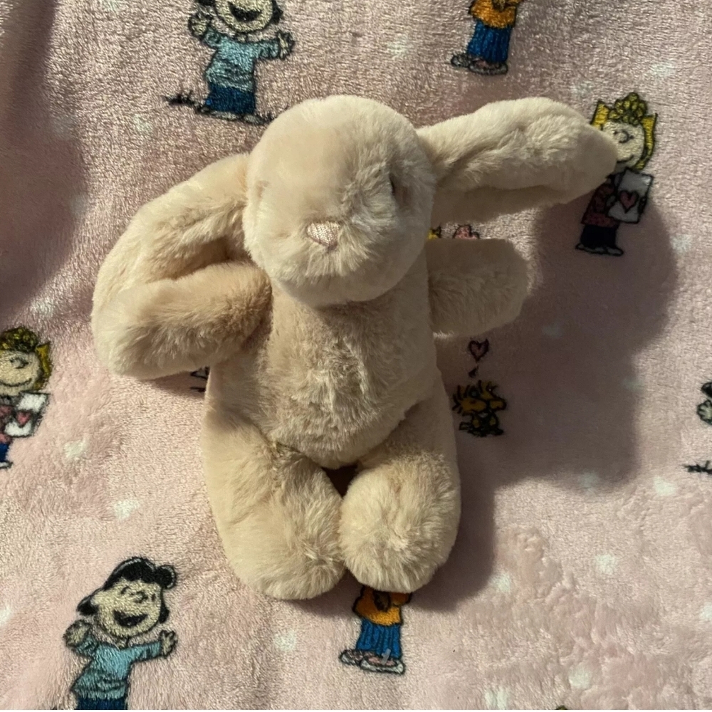 Animal Adventure Bunny Rabbit Tan Plush Stuffed Animal Easter 2021 Soft 7”